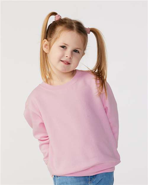 Rabbit Skins 3317 Toddler Fleece Crewneck Sweatshirt