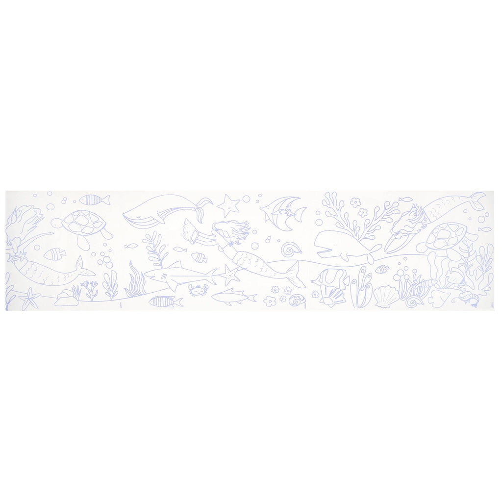 Mermaid Colouring Roll