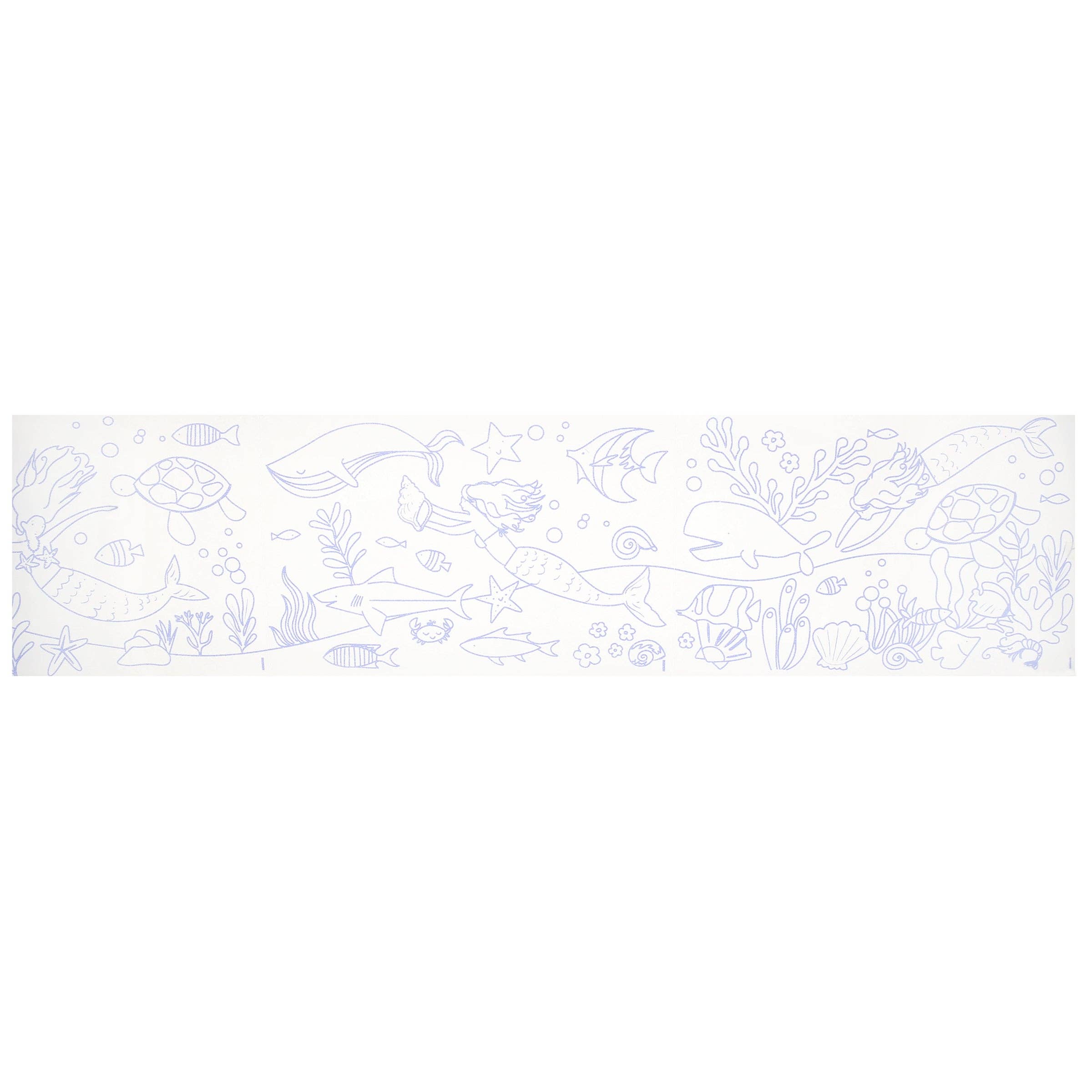 Mermaid Colouring Roll
