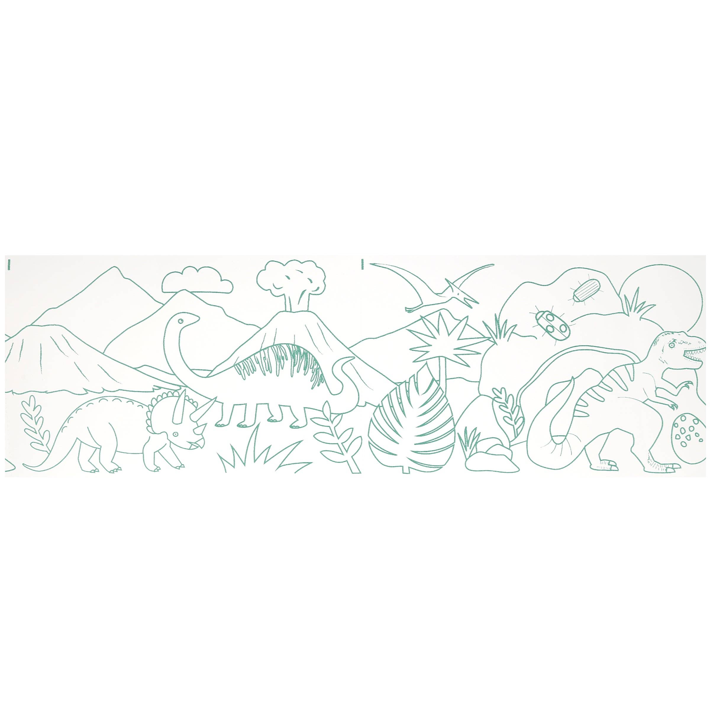 Dinosaur Colouring Roll