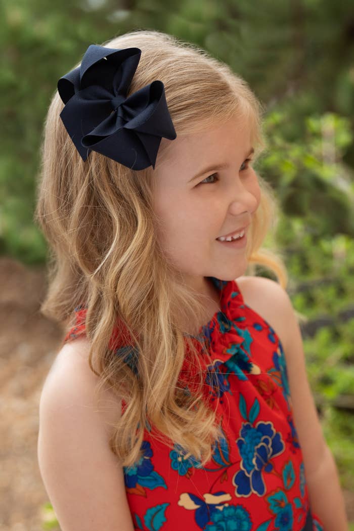 Big (5 in.) Classic Grosgrain Bow by Color