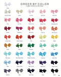 Small (4 in.) Classic Grosgrain Bow by Color