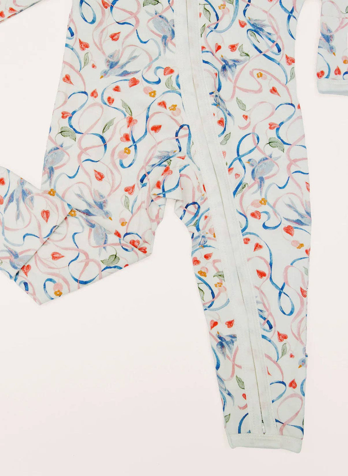 Baby Zippered One-Piece - Songbird