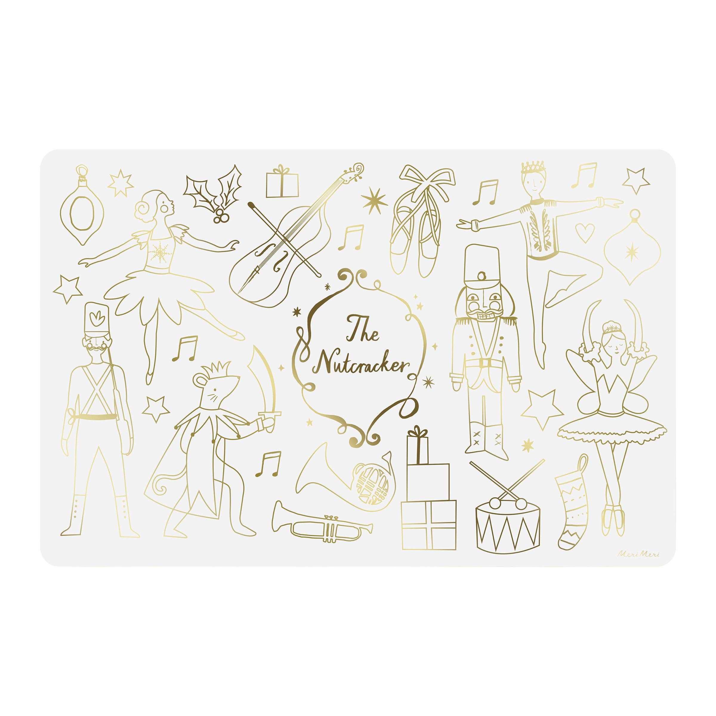 Nutcracker Colouring Placemats