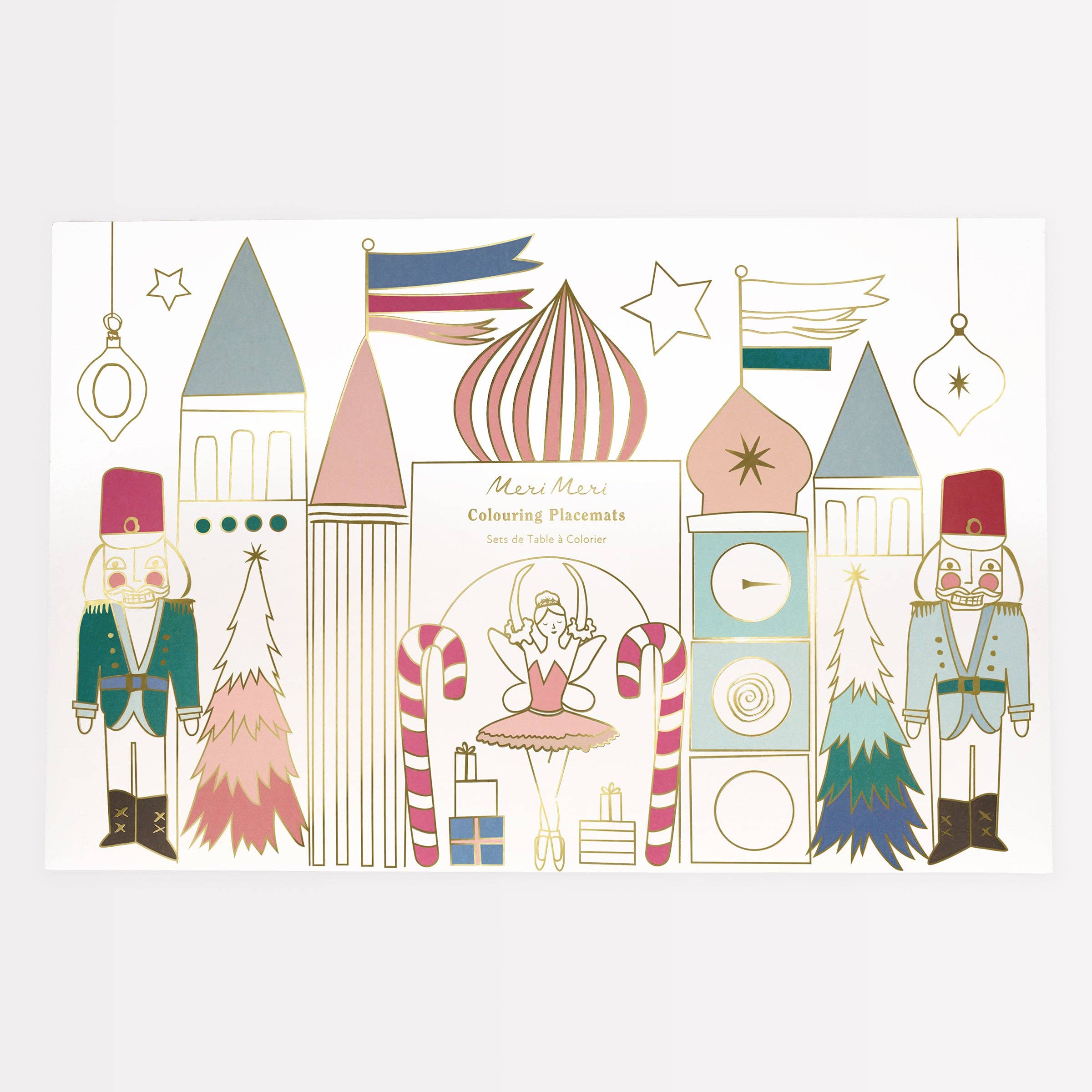 Nutcracker Colouring Placemats