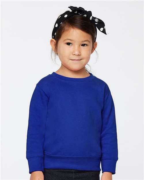 Rabbit Skins 3317 Toddler Fleece Crewneck Sweatshirt