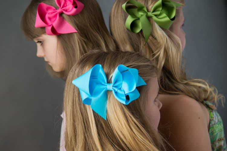 Big (5 in.) Classic Grosgrain Bow by Color