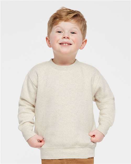 Rabbit Skins 3317 Toddler Fleece Crewneck Sweatshirt