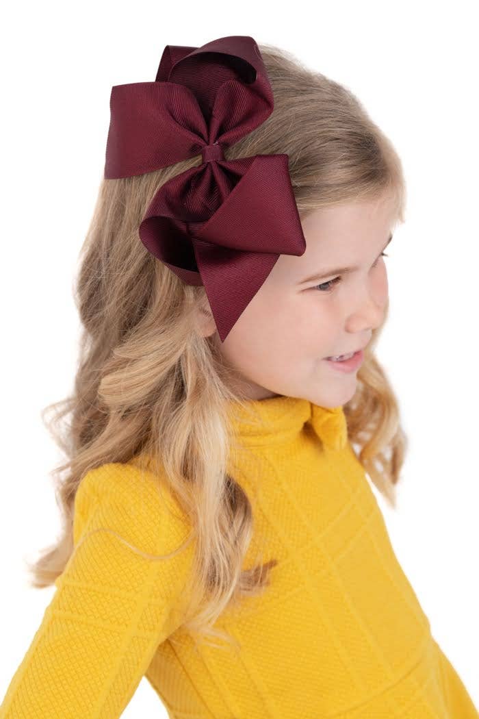 Big (5 in.) Classic Grosgrain Bow by Color