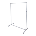 Boutique White Pipe Single Rail Ballet Bar Clothing Rack