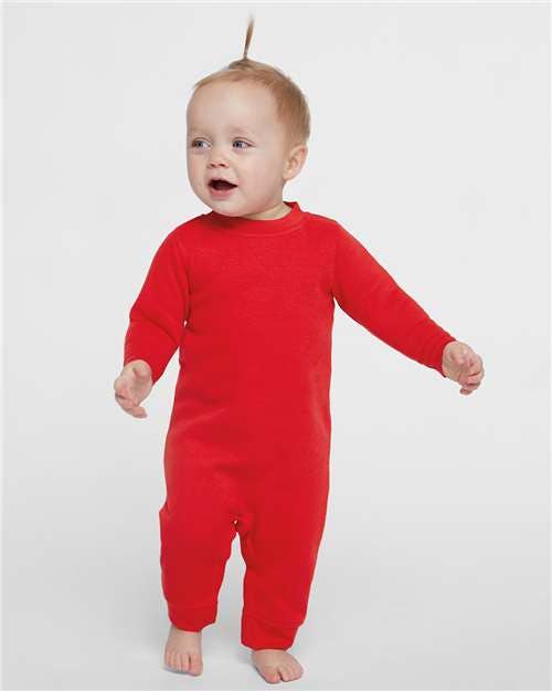 Rabbit Skins 4447 Infant Fleece One-Piece